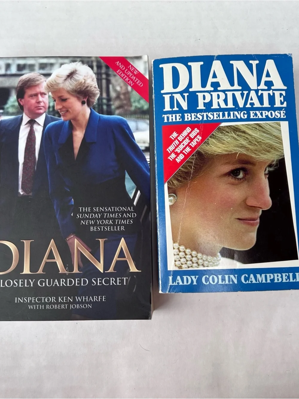 Princess Diana 8 Ct Book Lot Royal Biography Memoir Expose Burrell Botham Morton